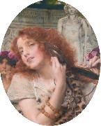 Alma-Tadema, Sir Lawrence Bacchante (mk23) oil painting on canvas